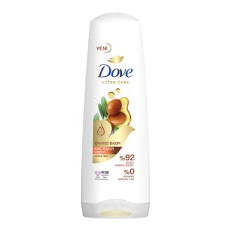 نرم‌کننده مو ترمیم‌کننده داو مدل ULTRA CARE حاوی روغن آرگان ۳۵۰ میلی‌لیتر | Dove Ultra Care Argan Oil Intensive Repair Conditioner 350 ml