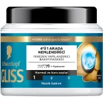 فارسی: ماسک موی گلیس Aqua Revive 41 انگلیسی: Gliss Aqua Revive 41 Moisturizing & Restructuring Hair Mask ترکیه‌ای: Gliss Aqua Revive 4*1 Nemlendirici & Yeniden Yapılandırıcı Saç Bakım Maskesi