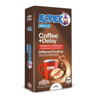 کاندوم کدکس مدل Coffee بسته 12 عددی