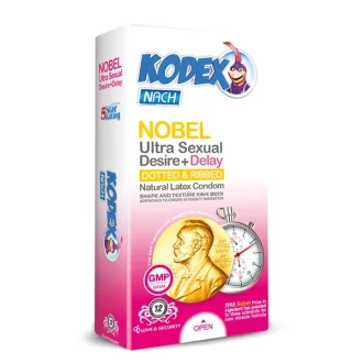 کاندوم کدکس مدل Nobel بسته 12 عددی