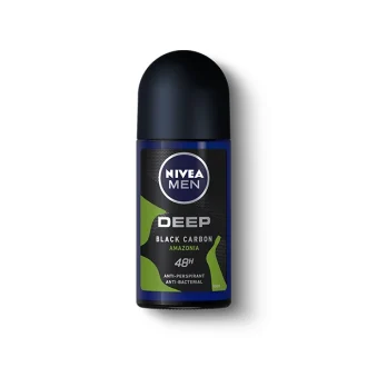 رول ضد تعریق مردانه نیوآ مدل Deep Black Carbon Amazonia حجم 50 میل