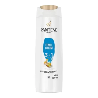 PANTENE Temel Bakım 3'ü 1 Arada Şampuan 350 ml - شامپو پنتن مدل Temel Bakım 3*1 حجم 350 میلی لیتر