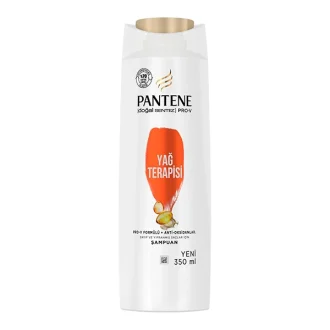 شامپو پنتن Yağ Terapisi حجم 350 میلی لیتر - Pantene Doğal Sentez Yağ Terapisi Şampuan 350 ml