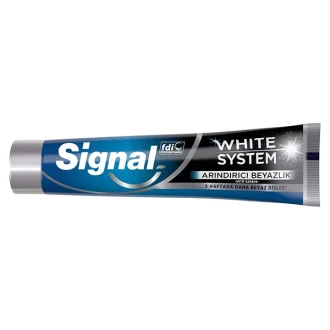 خمیردندان سیگنال وایت سیستم با زغال فعال 75 میلی‌لیتر - Signal White System Purifying Whiteness با خاصیت سفیدکنندگی و تصفیه‌کننده