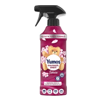 اسپری خوشبوکننده یوموش برای خانه و منسوجات با رایحه شکوفه ساکورا 450 میلی‌لیتر - Yumoş Home and Textile Spray Sakura 450ml